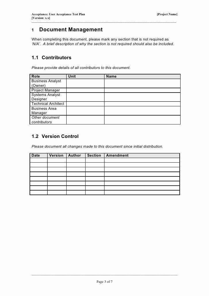 Uat Testing Plan Template Unique 26 Of User Acceptance Testing Template