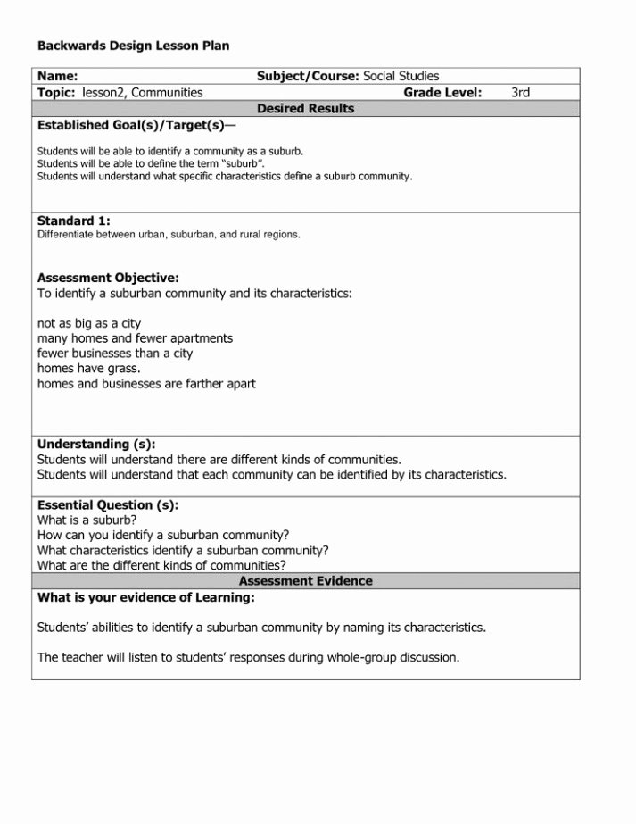 Ubd Lesson Plan Template Luxury Ubd Lesson Plan Template Download Globalsacredcircle