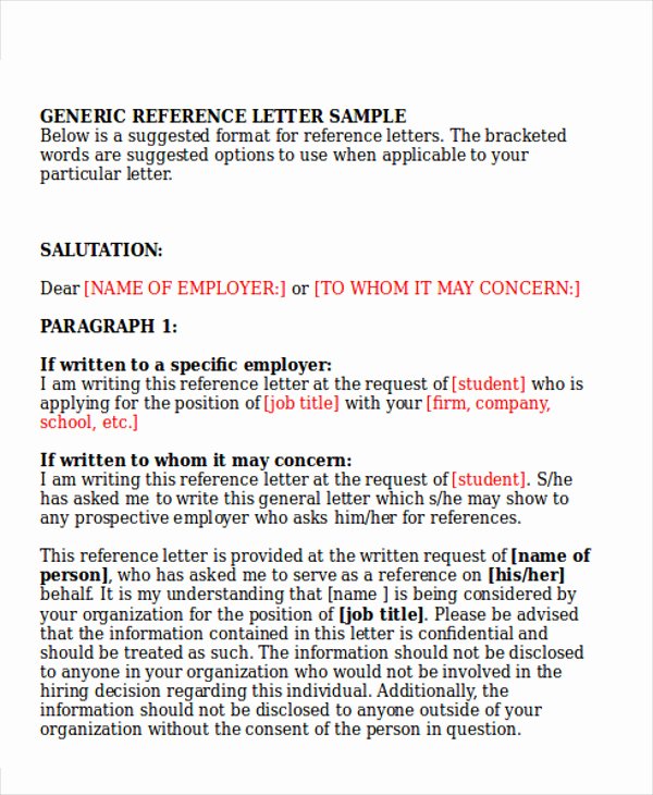 Ucsd Letter Of Recommendation Elegant 9 Generic Re Mendation Letter Samples