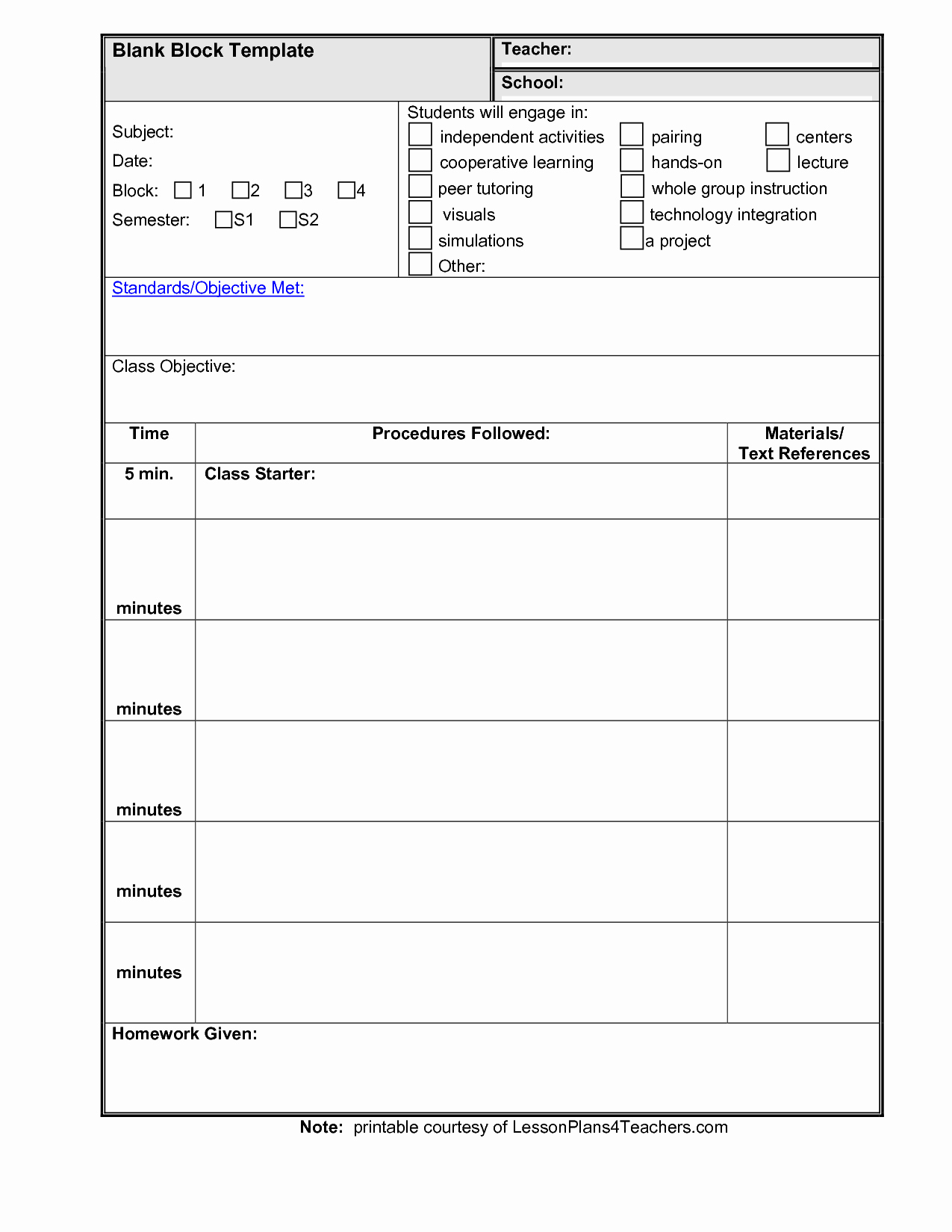 Unit Plan Template Word Awesome Unit Plan Template