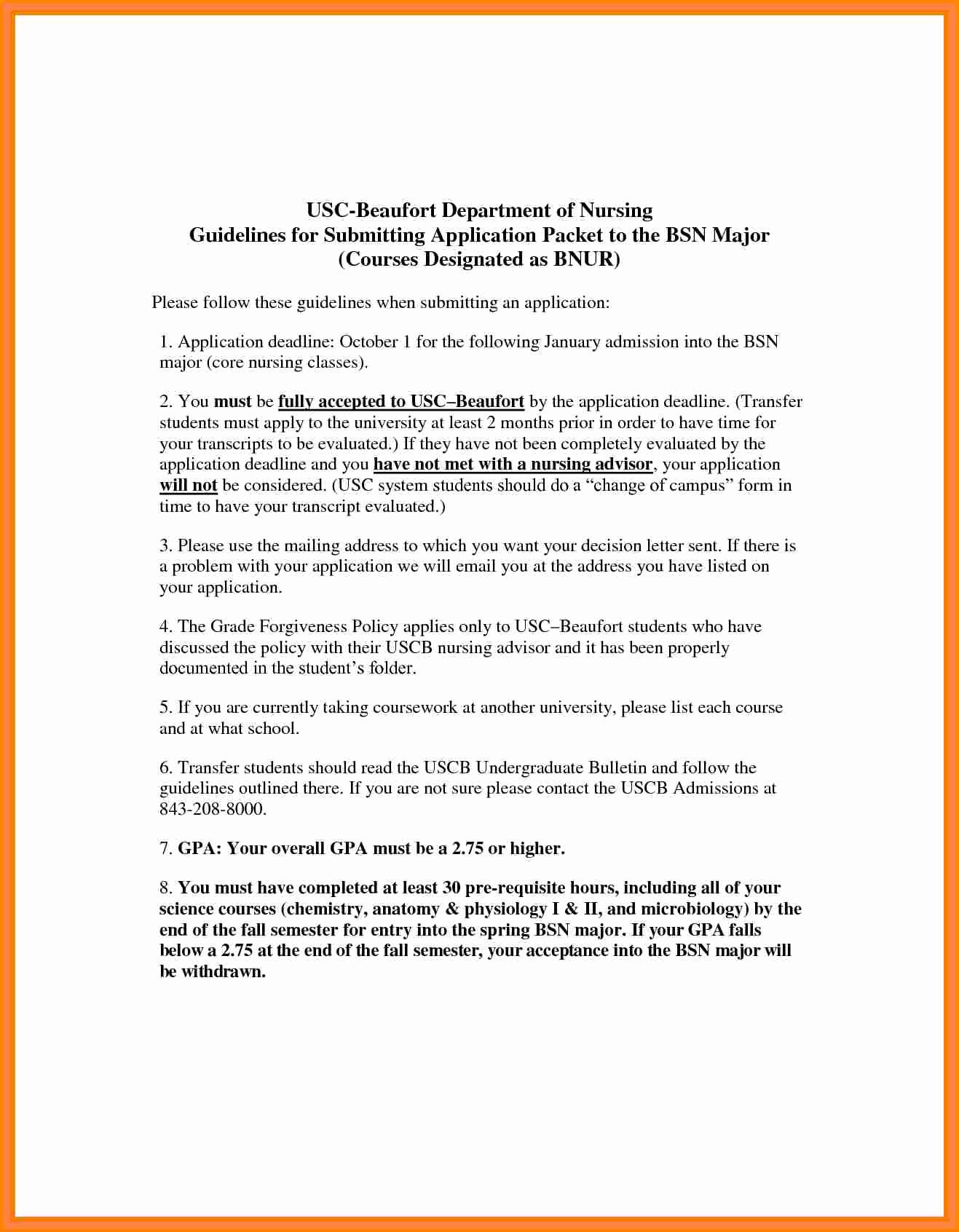Usc Letter Of Recommendation Awesome 6 How to Write An Appeal Letter for Nursing School