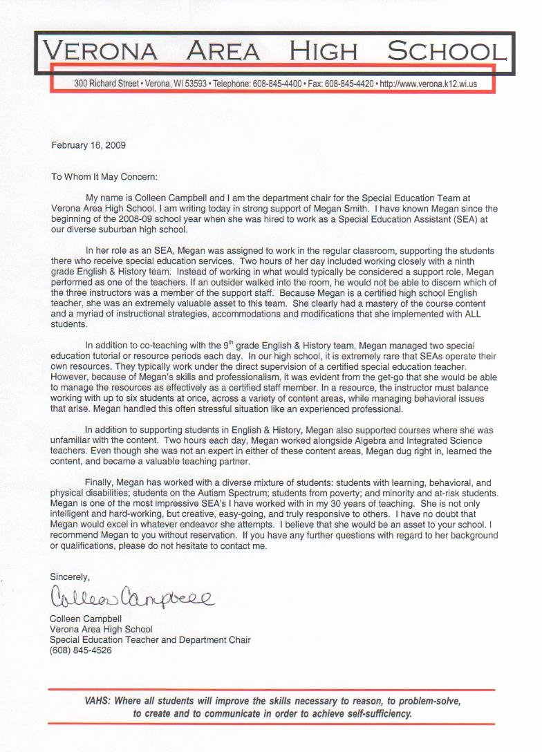 Uw Madison Letter Of Recommendation Fresh Megan K Smith Letters Of Reference and Evaluations
