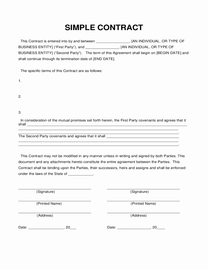 Vehicle Storage Agreement Template Best Of 28 Of Storage Agreement Template Between Two