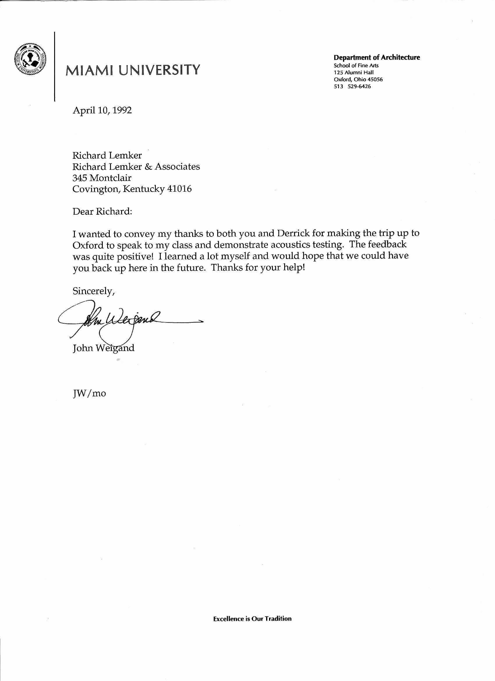 Virginia Tech Letter Of Recommendation New Spectra Tech Ltd Consultant Project Client Reference
