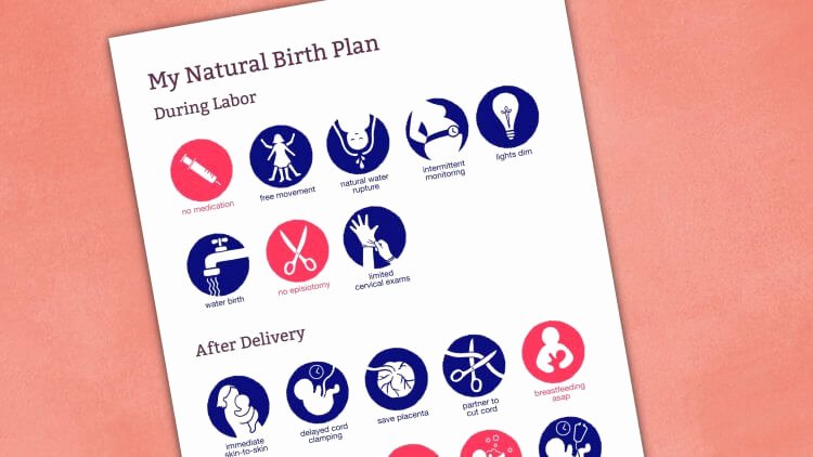 Visual Birth Plan Template Lovely Free Visual Birth Plan Template that Nurses Won T Scoff at