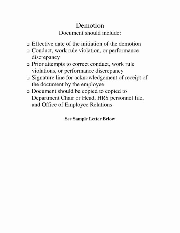 Voluntary Demotion Letter Sample Awesome Sample Letter Voluntary Demotion Position