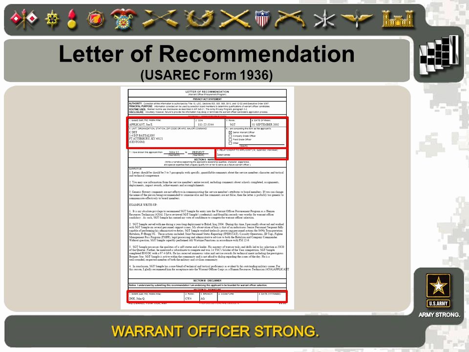 Warrant Officer Letter Of Recommendation Luxury Special Operations Recruiting Battalion fort Bragg Nc