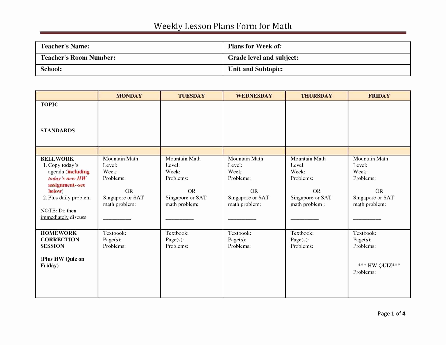 Week Lesson Plan Template Best Of astonishing Graph Week Lesson Plan Template