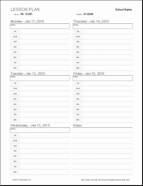 Weekly Lesson Plan Template Awesome Best 20 Weekly Lesson Plan Template Ideas On Pinterest