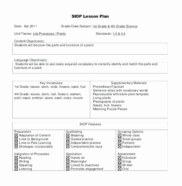 Weekly Lesson Plan Template Doc Luxury Stem Lesson Plan Template Elementary