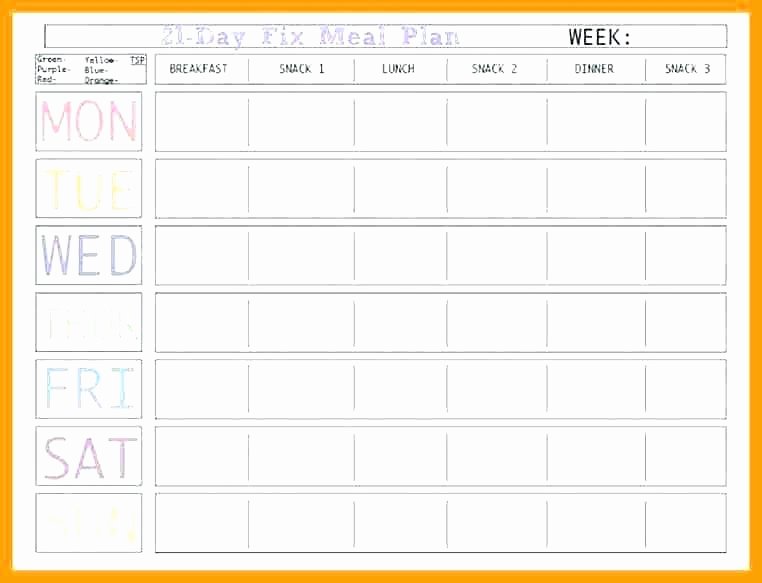 Weekly Meal Plan Template Excel Unique Meal Plan Template Excel Planner Sample Daily Menu Best