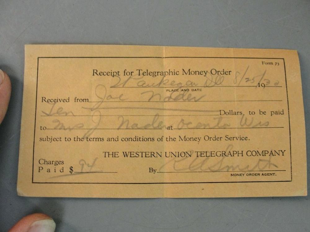 Western Union Receipt Generator Elegant Money order Receipt Fake Money order Receipt Money order