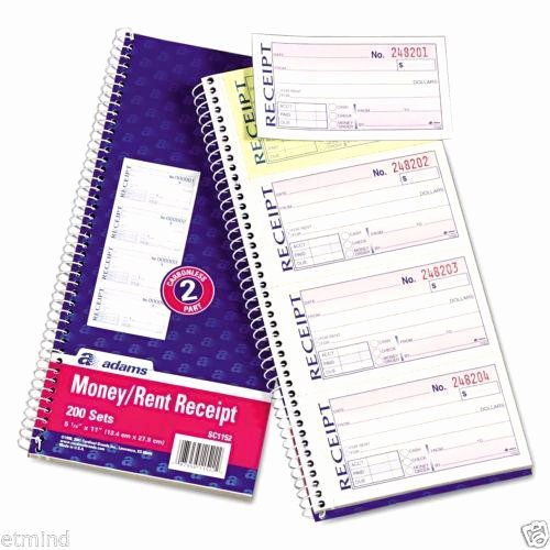 Where to Buy Receipt Book New Receipt Book forms &amp; Record Keeping