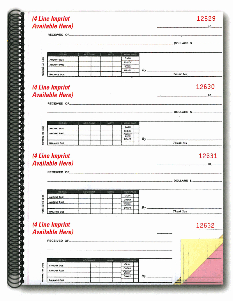 Where to Buy Receipt Books Elegant these Coil Bound Cash Receipt Books are An Excellent Way