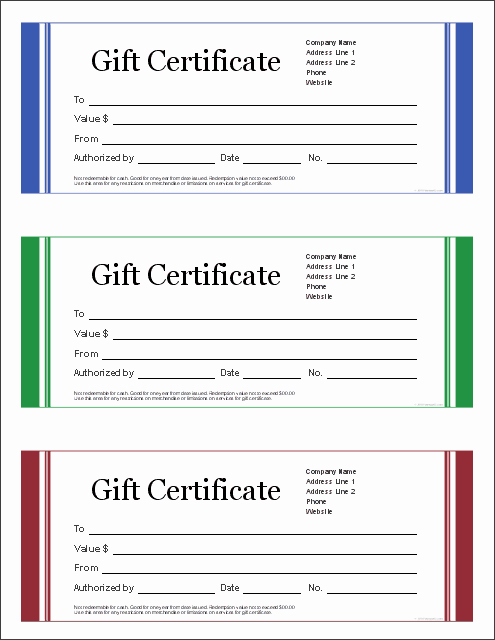 Wording for Gift Certificates Unique Free Gift Certificate Template and Tracking Log