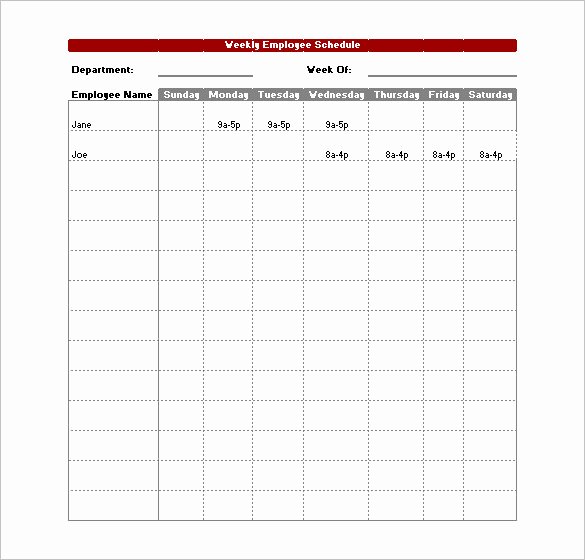 Work Plan Template Excel Luxury 17 Daily Work Schedule Templates &amp; Samples Doc Pdf