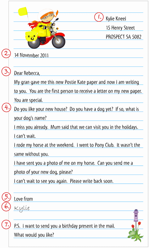 Writing A Personal Letter format Beautiful Personal Letter to A Friend