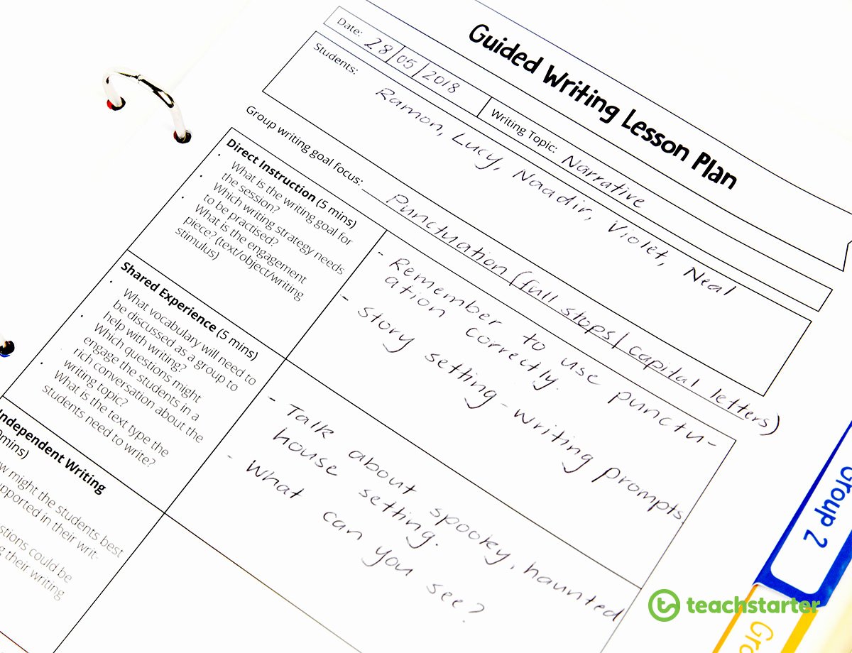 Writing Lesson Plan Template Beautiful How to Set Up Guided Writing Session In the Classroom